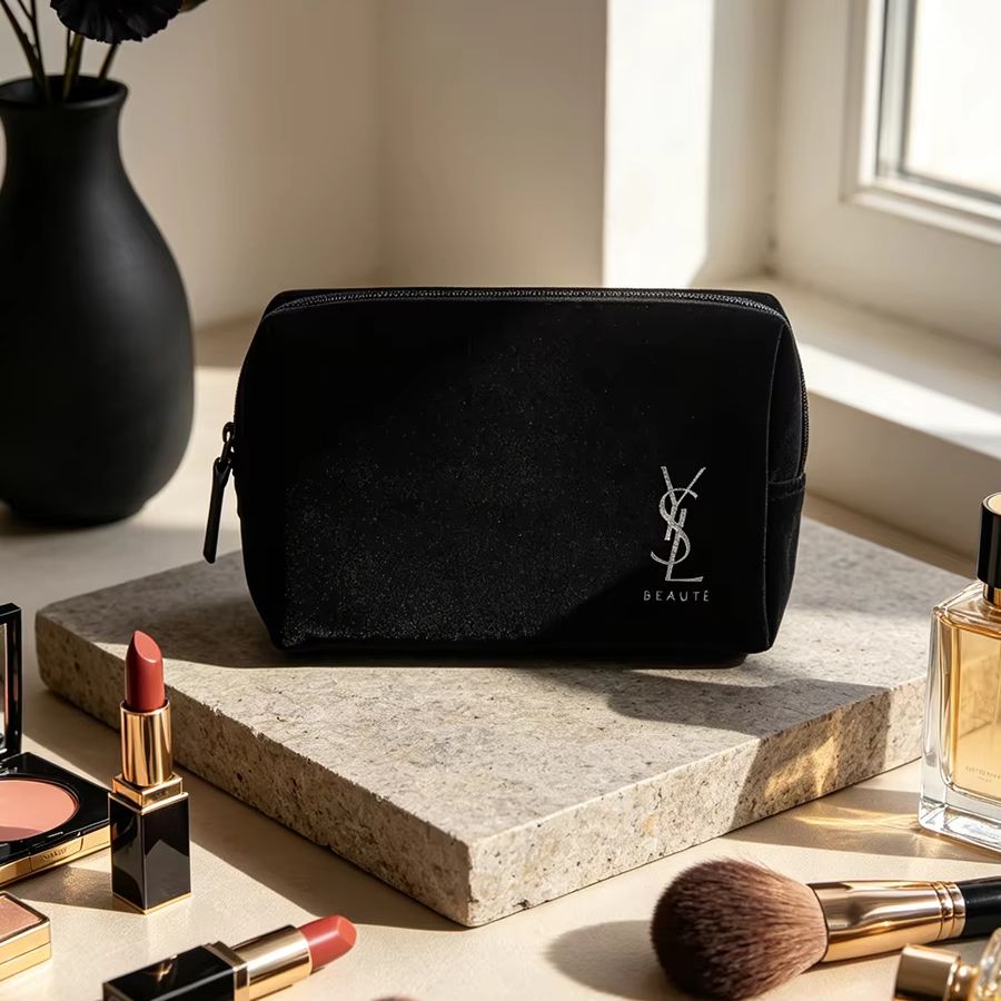 Ysl Beauty Makeup - حقيبة تخزين مستحضرات التجميل من YSL