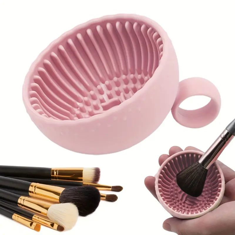 Makeup Brush Set - فرشاة تنظيف المكياج كويك كلين -