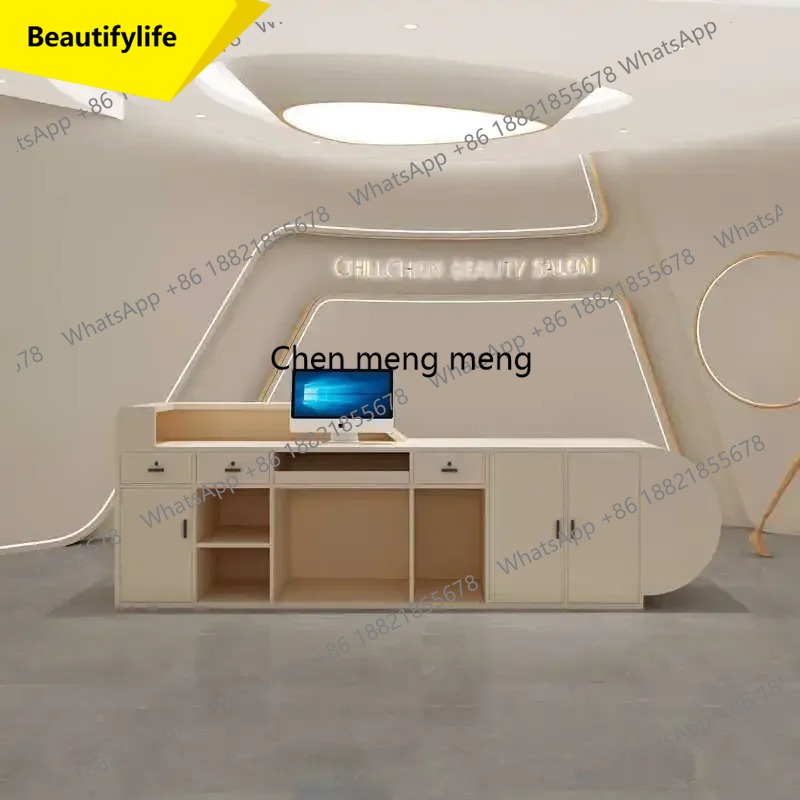 Beauty Makeup Institute - طاولة مكياج منزلية X188، كاونتر استقبال
