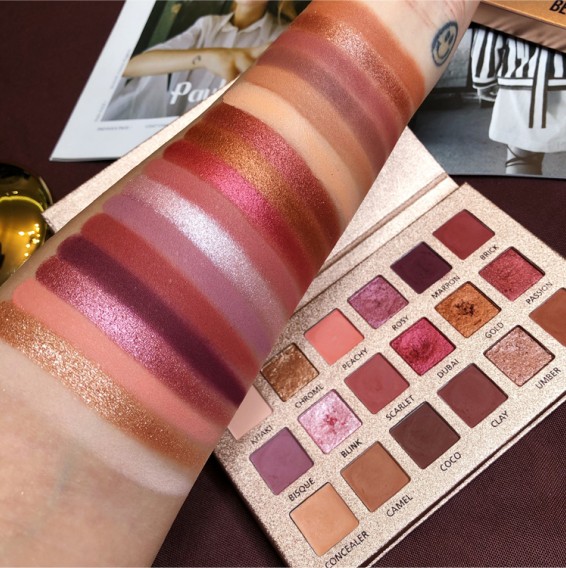 لوحة ظلال عيون للنساء ، بيفيكت - مراجعة Beauty Makeup Palette وسعره