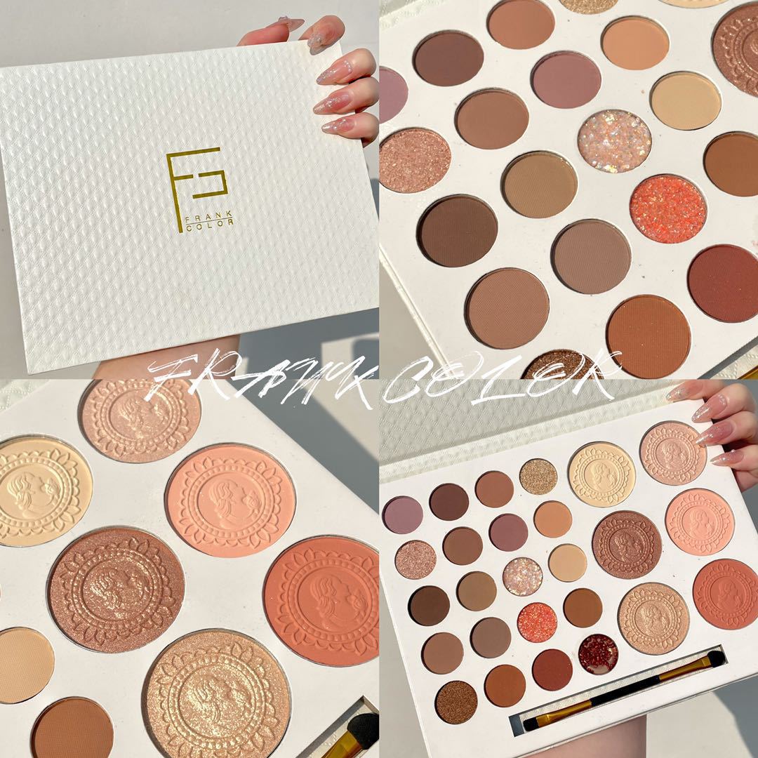 جديد لوحة أحمر الخدود المعدنية - مراجعة Beauty Makeup Palette وسعره