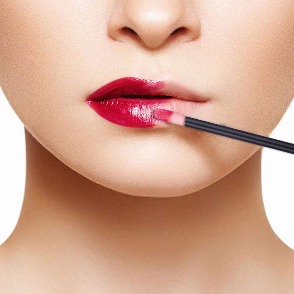 الجملة 50/300 قطع الشفاه فرش ر - مراجعة Beauty Makeup Lipstick وسعره