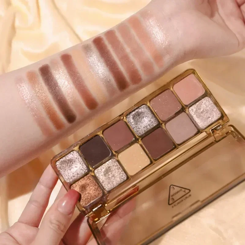 لوحة ظلال عيون لامعة تدوم طويل - مراجعة Beauty Makeup Palette وسعره