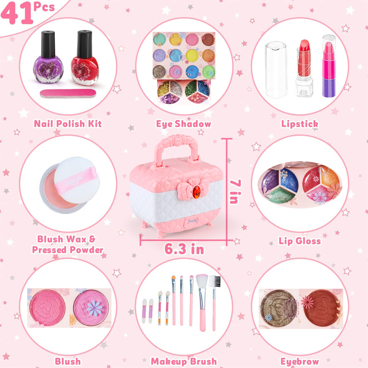 مجموعة ألعاب مكياج للأطفال للب - مراجعة Beauty Makeup For Kids وسعره