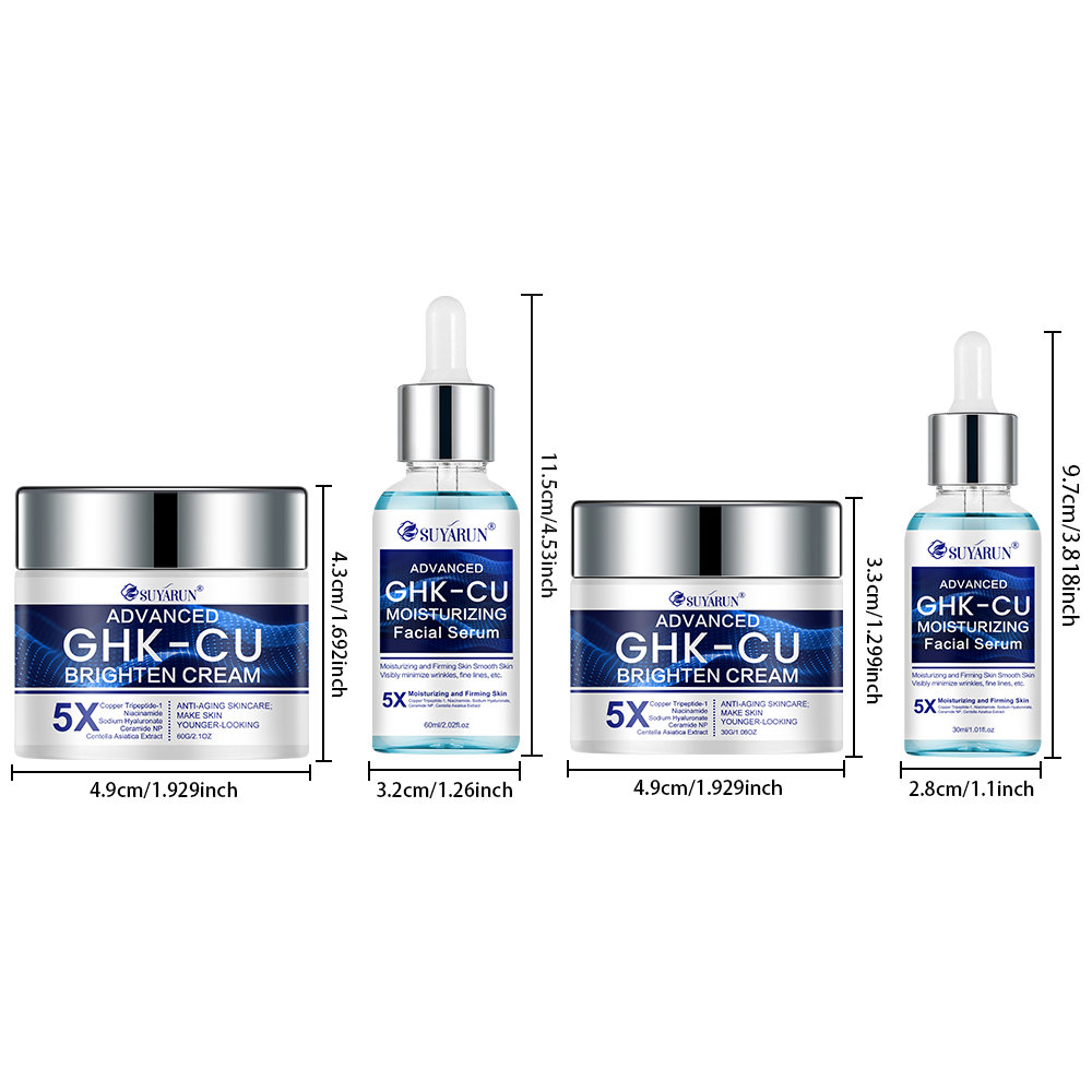 كريم وسيروم SUYARUN GHK-CU - م - مراجعة Anti-Aging Face Cream وسعره