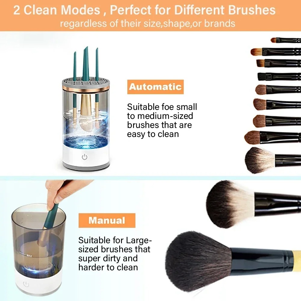 جهاز تنظيف فرش المكياج الكهربا - مراجعة Makeup Brush Set وسعره