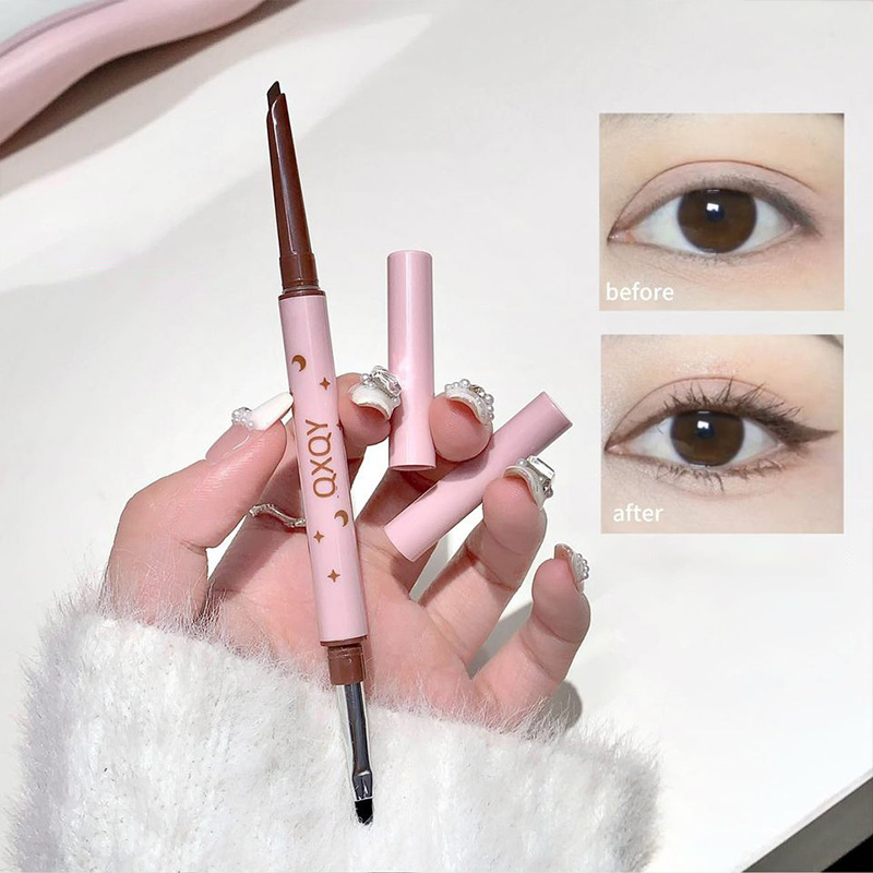 كحل QXQY مزدوج الرأس، قلم حواج - مراجعة Makeup Brush Set وسعره