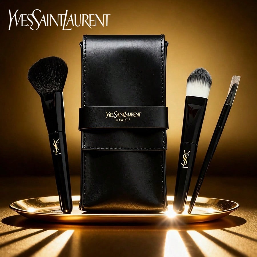 طقم فرش مكياج YSL الأساسي المت - مراجعة Ysl Beauty Makeup وسعره
