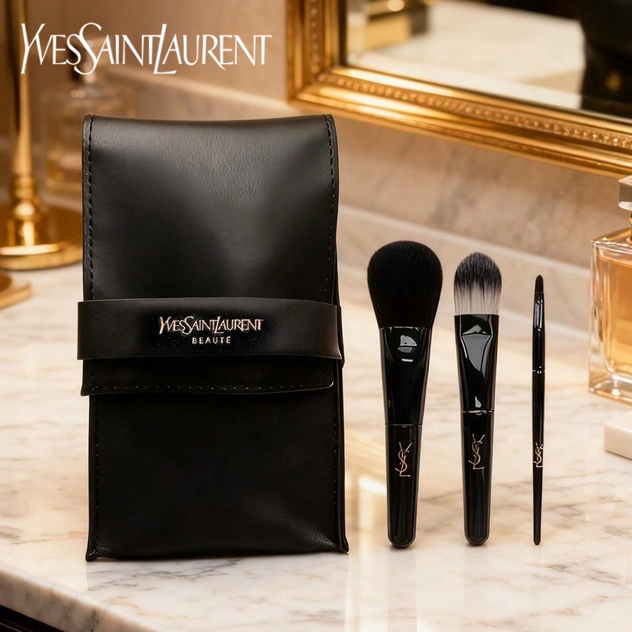 طقم فرش مكياج YSL الأساسي المت - مراجعة Ysl Beauty Makeup وسعره