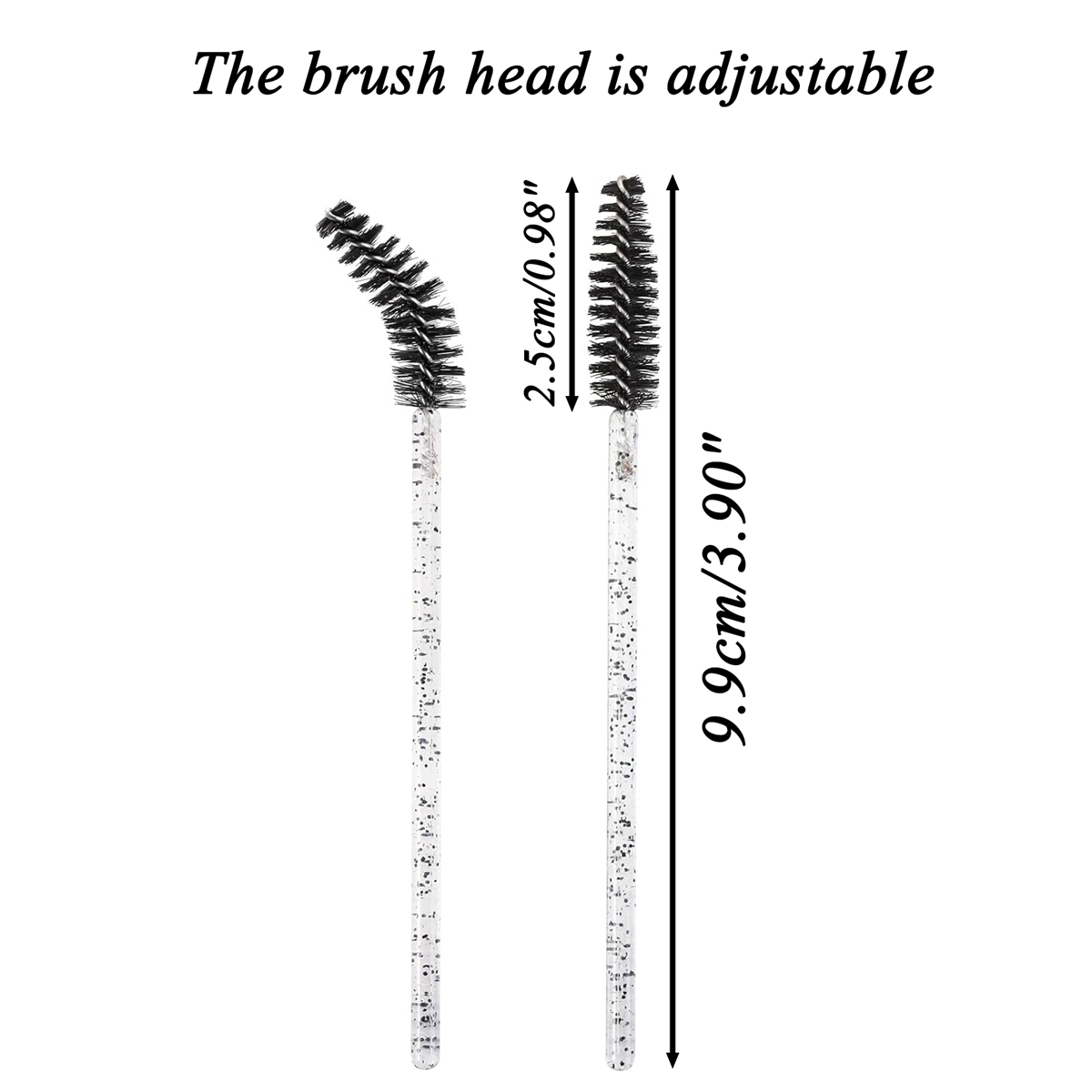 100 قطعة فرشاة ماسكارا للرموش  - مراجعة Makeup Brush Set وسعره