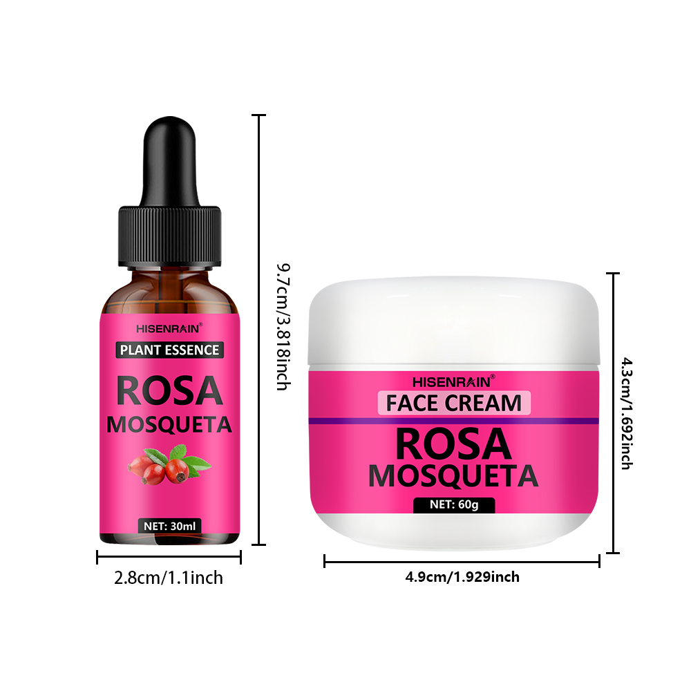 مجموعة HISENRAIN Rosehip Skinc - مراجعة Anti-Aging Face Cream وسعره