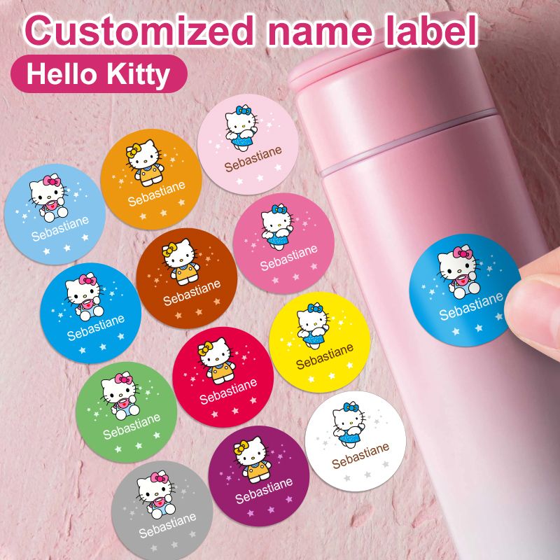 ملصقات اسم Hello Kitty المخصصة - مراجعة Beauty Makeup Palette وسعره