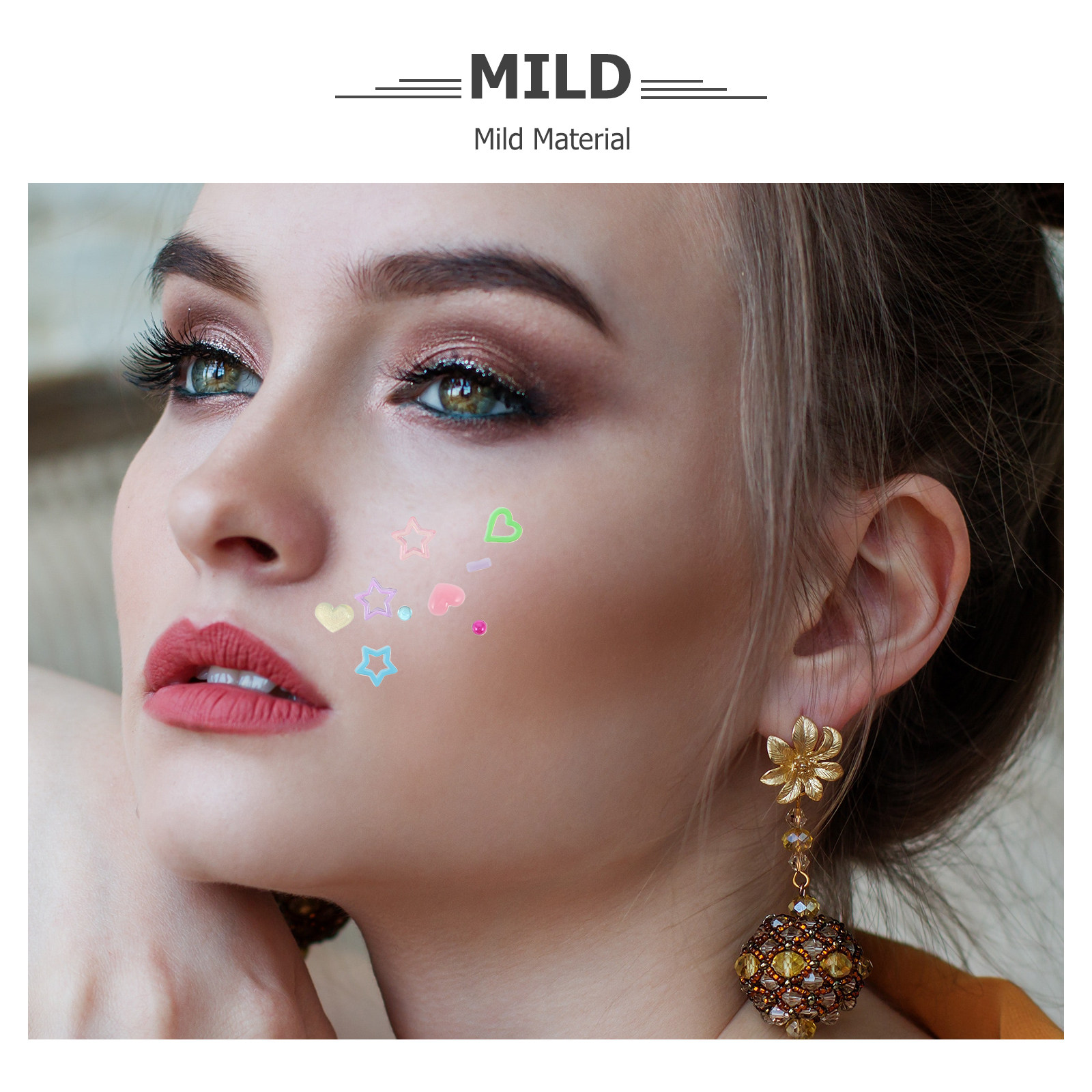 10 أوراق من ملصقات أحجار الراي - مراجعة Makeup And Beauty وسعره