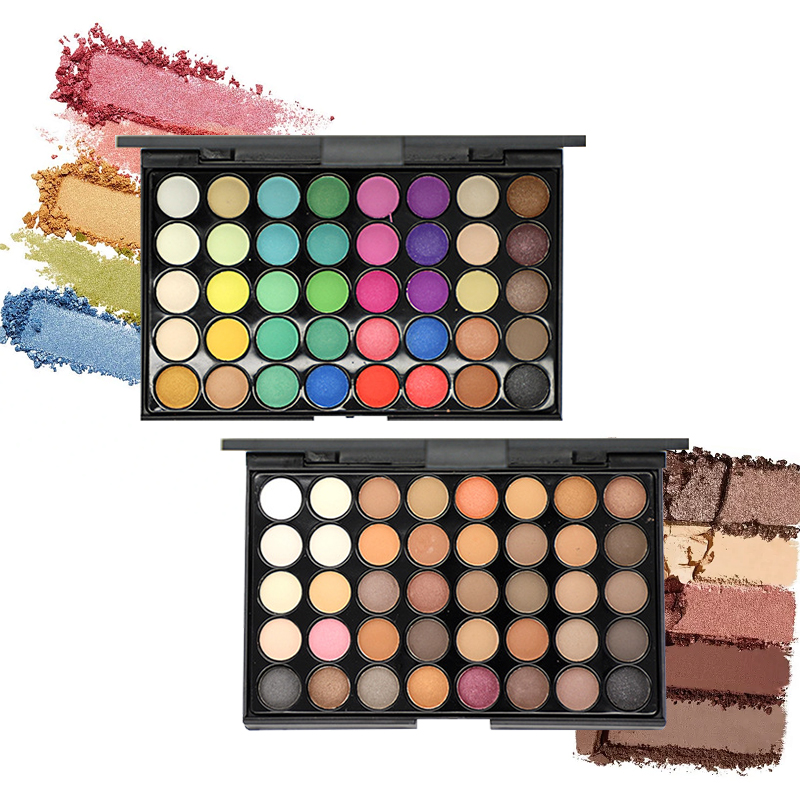 باليت ظلال عيون بـ 40 لونًا -  - مراجعة Beauty Makeup Palette وسعره